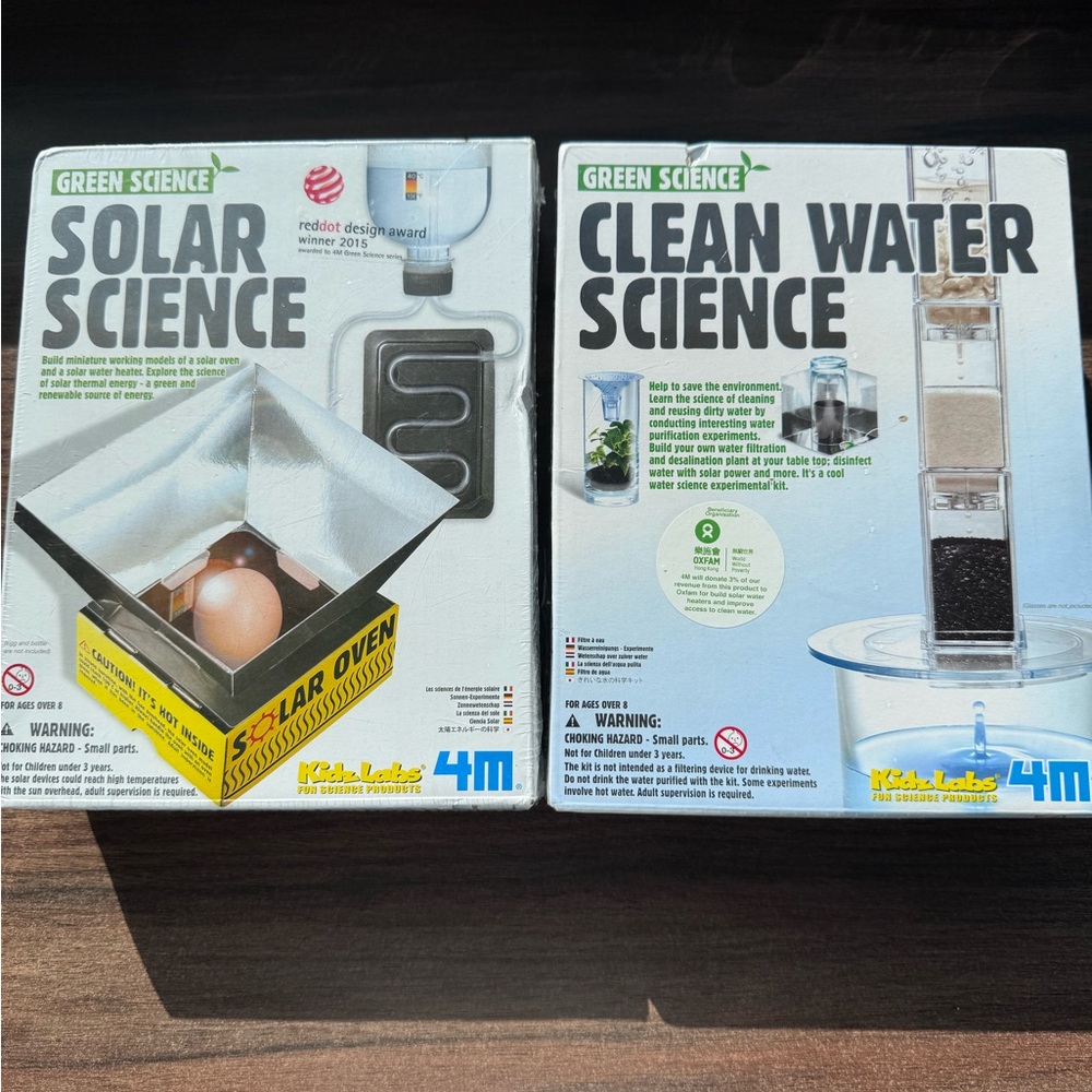Green Science Solar and Clean Water Science Kit